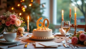 Message anniversaire de 60 ans : idées pour un texte unique et touchant
