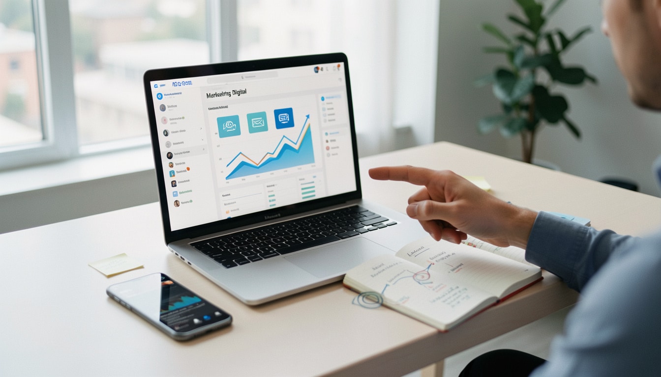Définition du marketing digital, leviers et objectifs